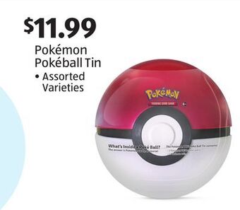 Aldi Pokémon pokéball tin offer