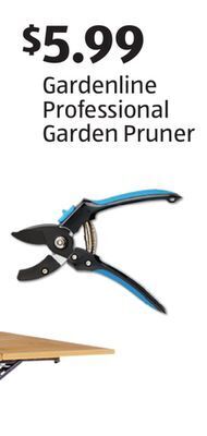 Aldi Gardenline professional garden pruner offer