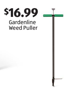 Aldi Gardenline weed puller offer