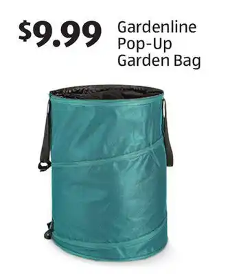 Aldi Gardenline pop-up garden bag offer