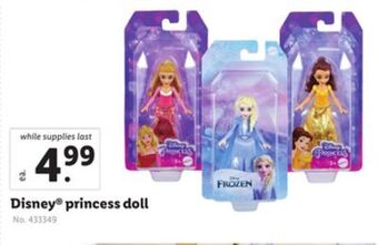 Lidl Disney® princess doll offer