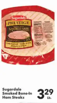 Fairplay Sugardale Smoke Bone-In Ham Steaks offer