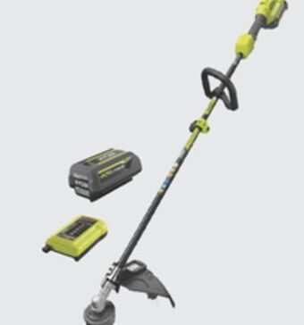 The Home Depot Ryobi 40v 15" string trimmer 4.0ah kit offer