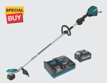 The Home Depot Makita xgt 40v brushless 15" string trimmer 4.0ah kit offer
