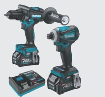 The Home Depot Makita xgt® 40v brushless 2-tool 2.5ah kit offer
