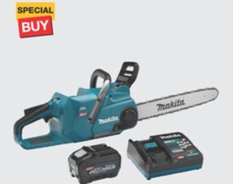 The Home Depot Makita xgt® 40v 18" chain saw 5.0ah kit offer
