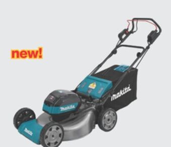 The Home Depot Makita xgt® 40v 21" cordless self-propelled mower 4.0ah kit offer