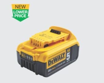 The Home Depot Dewalt 20v max xr® battery 5.0ah offer