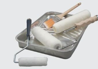 The Home Depot 8-pc. paint tray set offer
