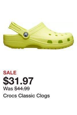 Dick's Sporting Goods Crocs classic clogs offer