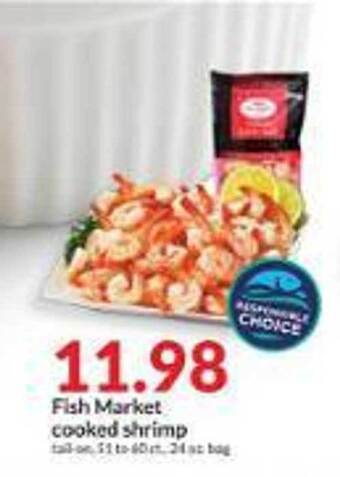 Hy-Vee Fish market cooked shrimp offer