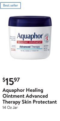 Walmart Aquaphor healing ointment advanced therapy skin protectant offer