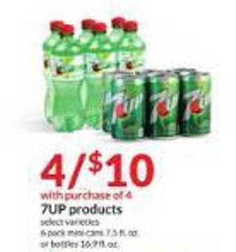 Hy-Vee 7up products offer