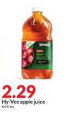 Hy-Vee Hy-vee apple juice offer