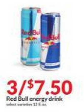 Hy-Vee Red bull energy drink offer