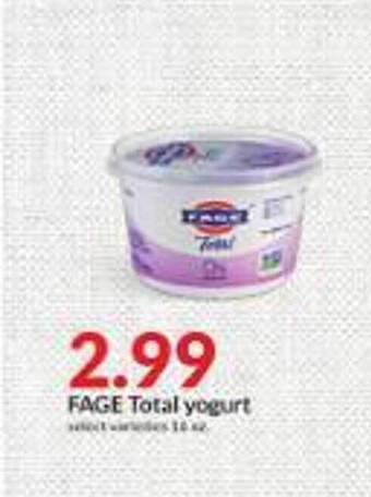 Hy-Vee Fage total yogurt offer