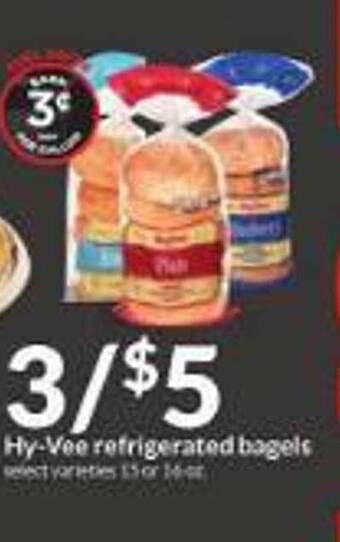 Hy-Vee Hy-vee refrigerated bagels offer
