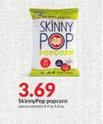 Hy-Vee Skinny pop popcorn offer