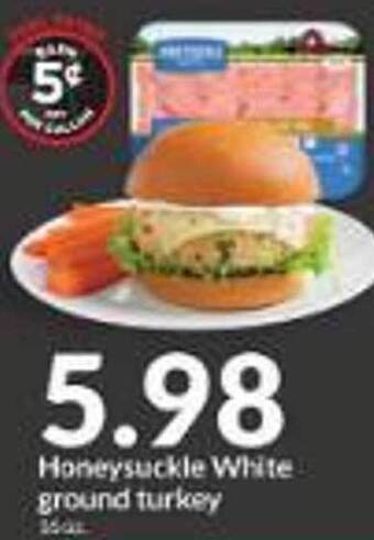 Hy-Vee Honeysuckle white ground turkey offer