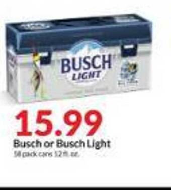 Hy-Vee Busch or busch light offer