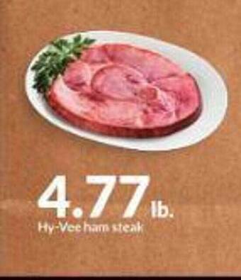 Hy-Vee Hy-vee ham steak offer