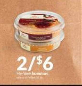 Hy-Vee Hy-vee hummus offer