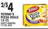 Met Foodmarkets Totino's pizza rolls offer