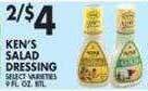 Met Foodmarkets Ken's salad dressing offer
