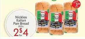 Riesbeck Nickles italian pan bread offer