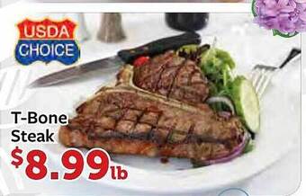 Fareway T-bone steak offer