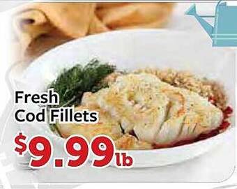 Fareway Fresh cod fillets offer