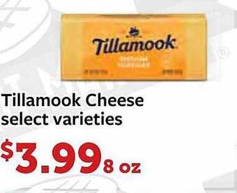 Fareway Tillamook cheese offer