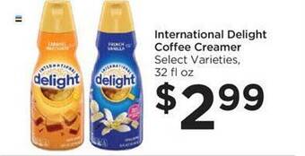 Food 4 Less International delight coffee creamer offer