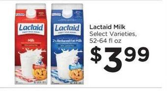 Food 4 Less Lactaid milk offer