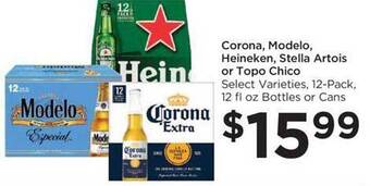 Food 4 Less Corona, modelo, heineken, stella artois or topo chico offer