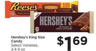 Food 4 Less Hershey's king size candy offer