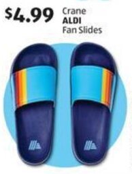 Aldi Crane Aldi Fan Slides offer