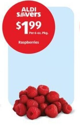 Aldi Raspberries offer