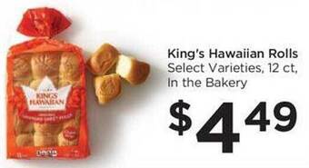 Food 4 Less King's hawaiian rolls offer