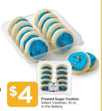 Food 4 Less Frosted sugar cookies offer