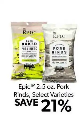Commissary Epic 2.5 Oz. Pork Rinds offer
