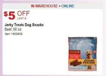 Costco Jerky Treats Dog Snacks offer