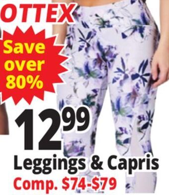 Ocean State Job Lot Leggings & capris offer