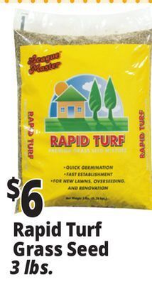 Ocean State Job Lot Rapid turf grass seed 3 lbs. offer