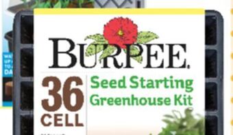 Ocean State Job Lot Burpee 36 cell self-watering greenhouse offer