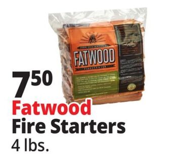 Ocean State Job Lot Fatwood firestarter offer