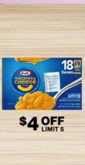Costco Kraft Macaroni & Cheese offer