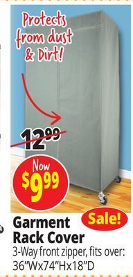 Ocean State Job Lot West bay garment rack cover offer