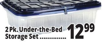 Ocean State Job Lot Mr. fresh under the bed storage bins, 2 count offer