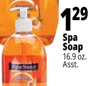 Ocean State Job Lot Spa soap offer